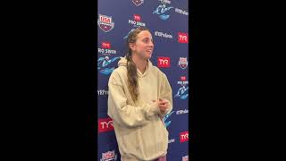 Regan Smith TYR Pro Swim Series Westmont [upl. by Elbys]