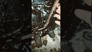 The brake pedal is bent the easiest way to straighten it shorts viralvideo [upl. by Aliak]