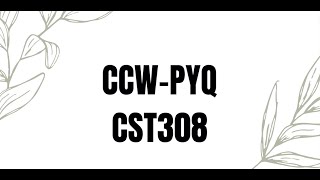 CCW CST308 Comprehensive Course Work May 2023S PYQ SolutionOS KTU S6 [upl. by Yrred977]