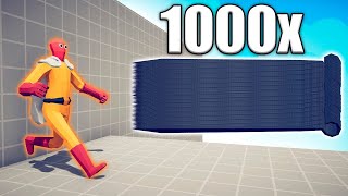 1000x OVERPOWERED SKEWER THROWER vs UNITS  TABS  Totally Accurate Battle Simulator 2024 [upl. by Cavit]