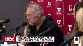 University of Utah surgeons reattach mans jaw following grizzly bear attack [upl. by Marne108]