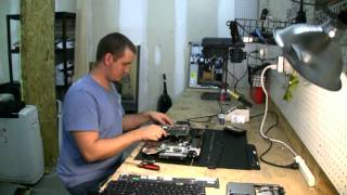 HP DV9000 Highspeed fan mod Cooling upgrade hack [upl. by Itsym]