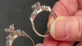 BEFORE AND AFTER forumjewellers jewelleryservices jewelleryrepurposing [upl. by Oly426]