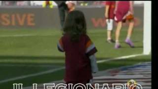 Roma Cagliari 21  I gol di Totti ed il finale in famiglia [upl. by Filip]