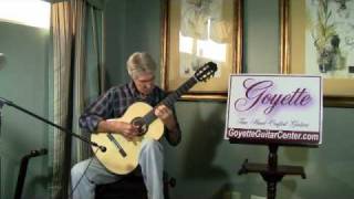 Quick Demo of all Goyette Classical Guitar Models [upl. by True]