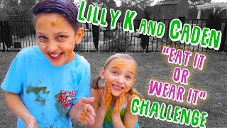 Lilly K amp Caden quotEat it or Wear it CHALLENGEquot • Dance Moms [upl. by Eehsar]