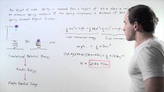 Mechanical Energy Example  5 [upl. by Walters]