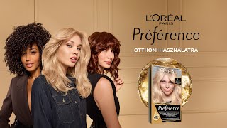 LOréal Préférence csillogással teli szín [upl. by Behah]