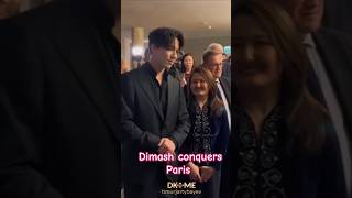 Dimash in Paris Димаш в Париже dkmediaeurope [upl. by Carolynn]