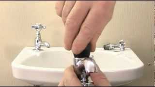 How to reseat a dripping tap using a tap reseating tool [upl. by Odlanar]