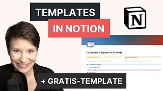 NotionTemplates Alles was du wissen solltest Tutorial auf Deutsch [upl. by Anyat]