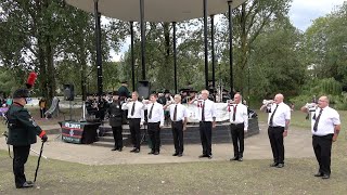 The Waterloo Band amp Bugles of The Rifles Regents Park Concert [upl. by Norvun]