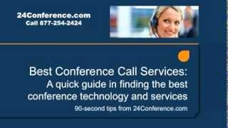 Best Conference Call Company and Service  24Conferencecom [upl. by Westphal345]