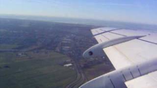 KLM Fokker 100 takeoff Schiphol  Amsterdam Netherlands [upl. by Eisle]