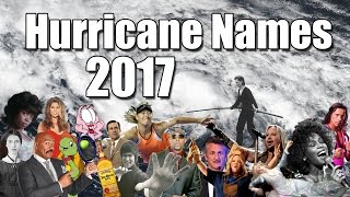 Atlantic Hurricane Names 2017 [upl. by Octavie]