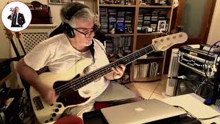 Sognare sognare  Gerardina Trovato  personal bass cover  with Alleva Coppolo LG5 standard [upl. by Aisatsan495]