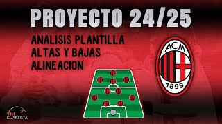 Fichajes que haría AC MILAN 2425 [upl. by Edijabab]