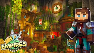 Empires SMP 2 SECRET UNDERGROUND VILLAGE  EP 12  Minecraft 119 Survival [upl. by Eimmaj180]