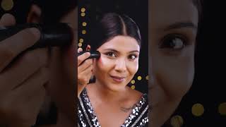 Easy Festive Makeup Look For Combination Skin  Niharika Jain [upl. by Adlay]