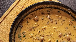 Creamy Mushroom Sauce Recipe  Chicken amp Sweet Potato  15 Minute Recipe [upl. by Kellia]