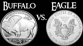 Silver Stacking  Buffalos VS Eagles [upl. by Atsillak152]