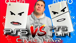 PS5 VS PS5 SLIM  SE LE COSE PARLASSERO  CONSOLE CIVIL WAR Alessandro Vanoni [upl. by Yrred]