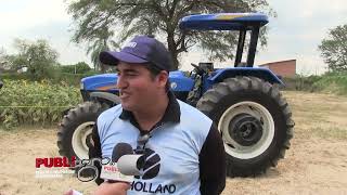 PILOTO AUTOMÁTICO EN TRACTORES NEW HOLLAND🤠🚜🌻 [upl. by Liv]