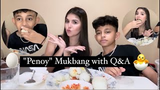 PENOY MUKBANG WITH Q amp A  SWERAB SMITH amp WALLAD 😍 [upl. by Platto]