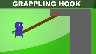 Grappling Hook Part 2  Unity 2D Tutorial C [upl. by Armillda288]