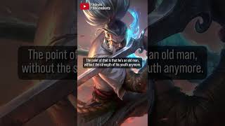 Foreseen Yasuo is supposed to let you play as Old Man Yasuo It doesnt  leagueoflegends [upl. by Neeven]