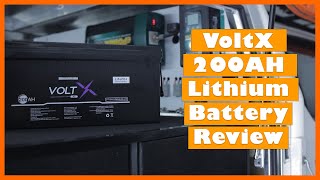 Voltx 200AH 12VDC Lithium Battery Review [upl. by Mayce369]