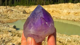 Finding INSANE Amethyst Crystals While Digging at Jacksons Crossroads Mine in Georgia [upl. by Kristo]