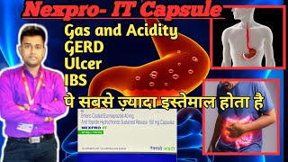 Nexpro it capsule uses in hindi Esomeprazole and Itopride capsule uses [upl. by Christmas]