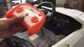 Tutorial sincronizar y configurar funcionamiento mando control remoto RC Mercedes S63 AMG 12v niños [upl. by Collin94]