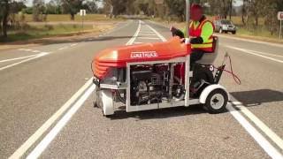 LineTrike line marking machine [upl. by Araiek]