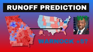 Walker Vs Warnock  2022 Georgia Senate Runoff Prediction [upl. by Ainesey495]