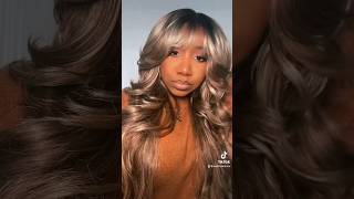 Freetress Equal Curtain Bang Bombshell Wig quotHi Vanillaquot  freetressequal curtainbangs wig [upl. by Supple]