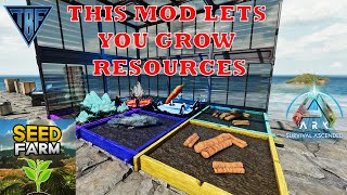 This mod Lets you grow resources Seed Farm by CZSHomer  Ark Survival Ascended  Mod Spotlight [upl. by Abbub]