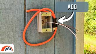 Basic DIY Shed Electrical Install [upl. by Krishna]