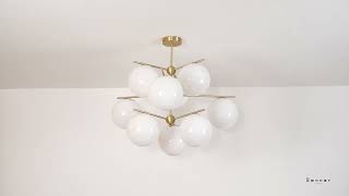 Sphere amp Stem Chandelier [upl. by Neall]