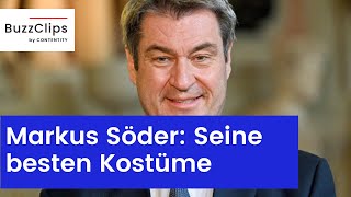 Das sind die besten Faschingskostüme von Markus Söder [upl. by Noivaz]