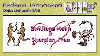 Zwillinge Mann amp Skorpion Frau Liebe und Partnerschaft [upl. by Aneeuq]