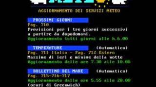 Omaggio a quotProve tecniche di Televideoquot 1985  1 [upl. by Merilee]