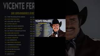 VICENTE FERNANDEZ LO MEJOR DE LO MEJOR SUS GRANDES CANCIONES [upl. by Ahidam]