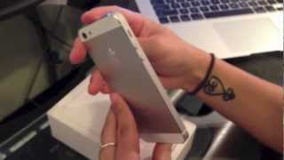 Otvaranje bijelog iPhonea 5  Unboxing [upl. by Early]