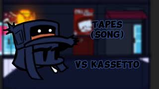 tapes song VS KASSETTO canceled mod FNF [upl. by Mirabel]