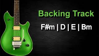 Rock Ballad Guitar Backing Track in F Minor  91 BPM [upl. by Feld]