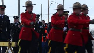 Hundreds of emergency responders gather for fallen Rosetown firefighter [upl. by Turmel]