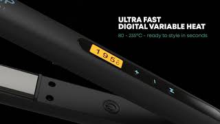 Revamp  Progloss Touch Digital Hair Straightener [upl. by Bertolde411]