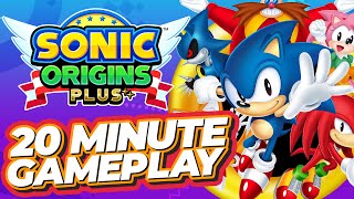 Sonic Origins Plus Gameplay Xbox Series X [upl. by Eleanor301]